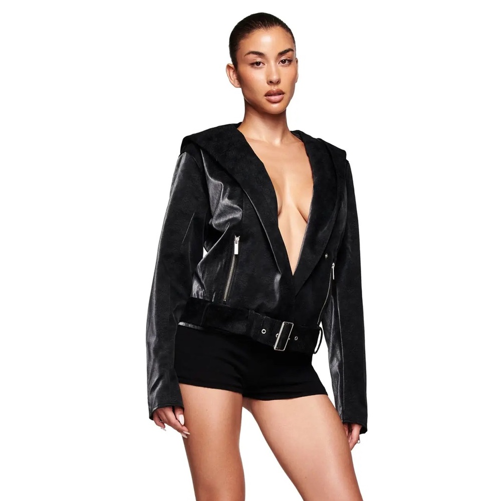 I.AM.GIA Sleek Black Leather Jacket